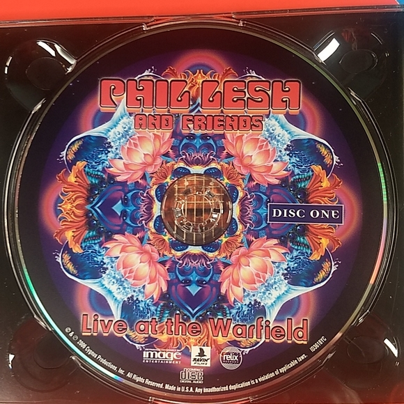 RIP Phil Lesh & Friends Live at the Warfield 2 CD + 1 DVD boxed set, pre owned - Picture 6 of 16